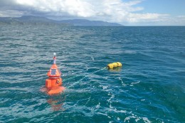 WAI Marine Water Quality Buoy, deployed